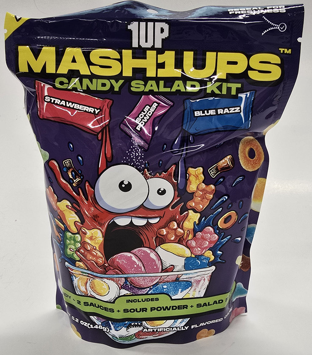 1UP Mash1Ups Candy Salad Kit 5.3 oz Peg Bag