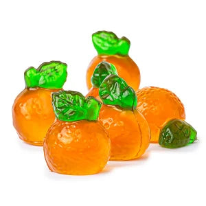 Clever 3D Gummy Filled Fruit Oranges