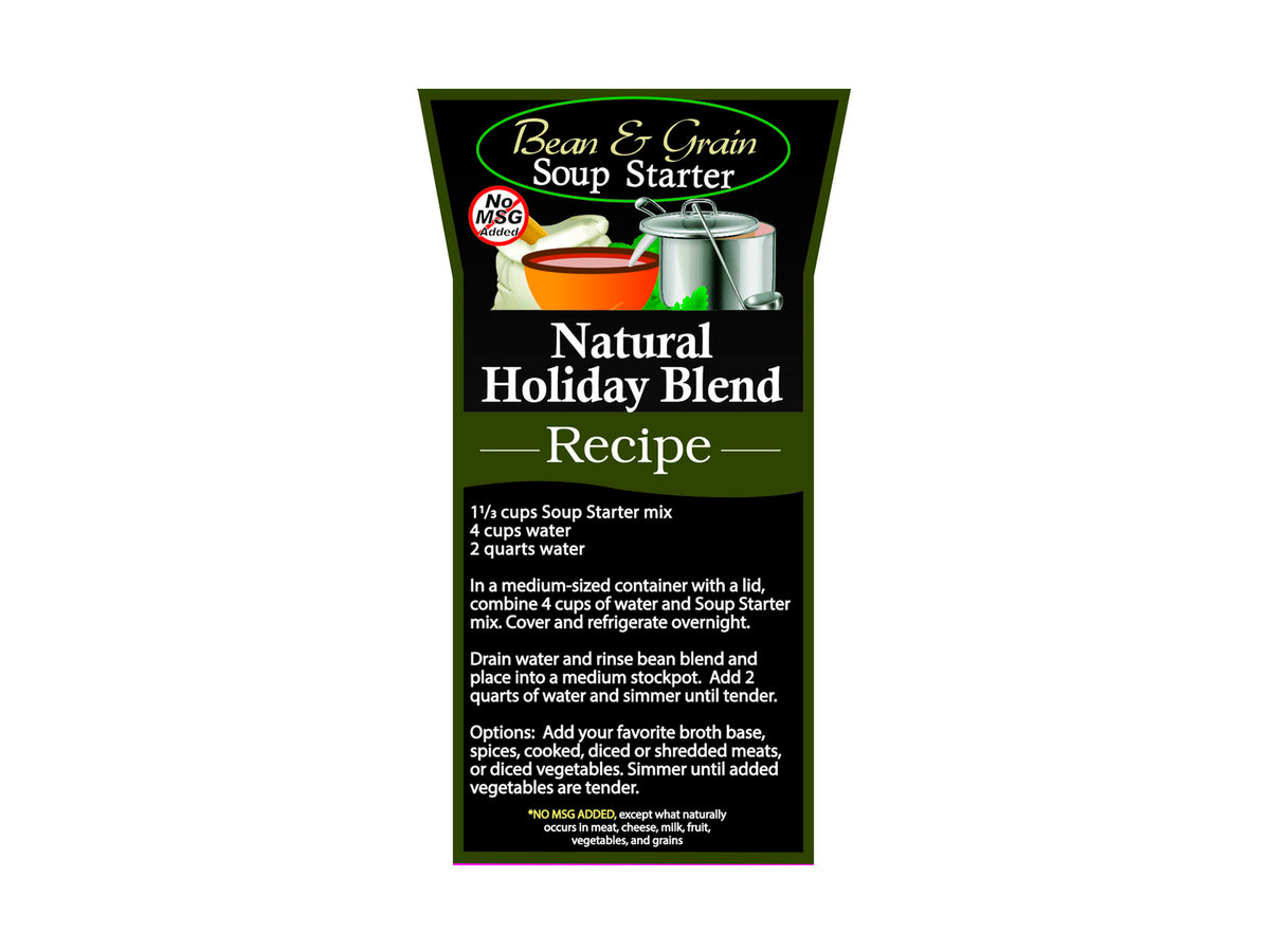 Natural Holiday Soup Starter Blend