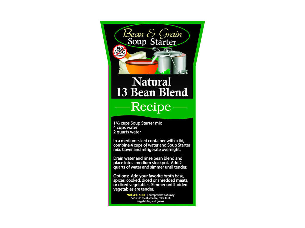 Natural 13 Bean Soup Starter Blend