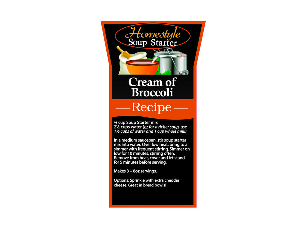 Homestyle Cream of Broccoli Soup Starter