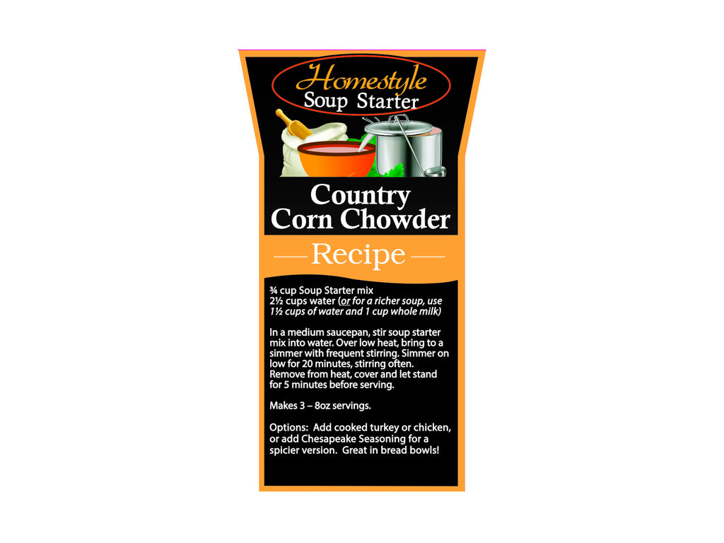 Country Corn Chowder Soup Starter