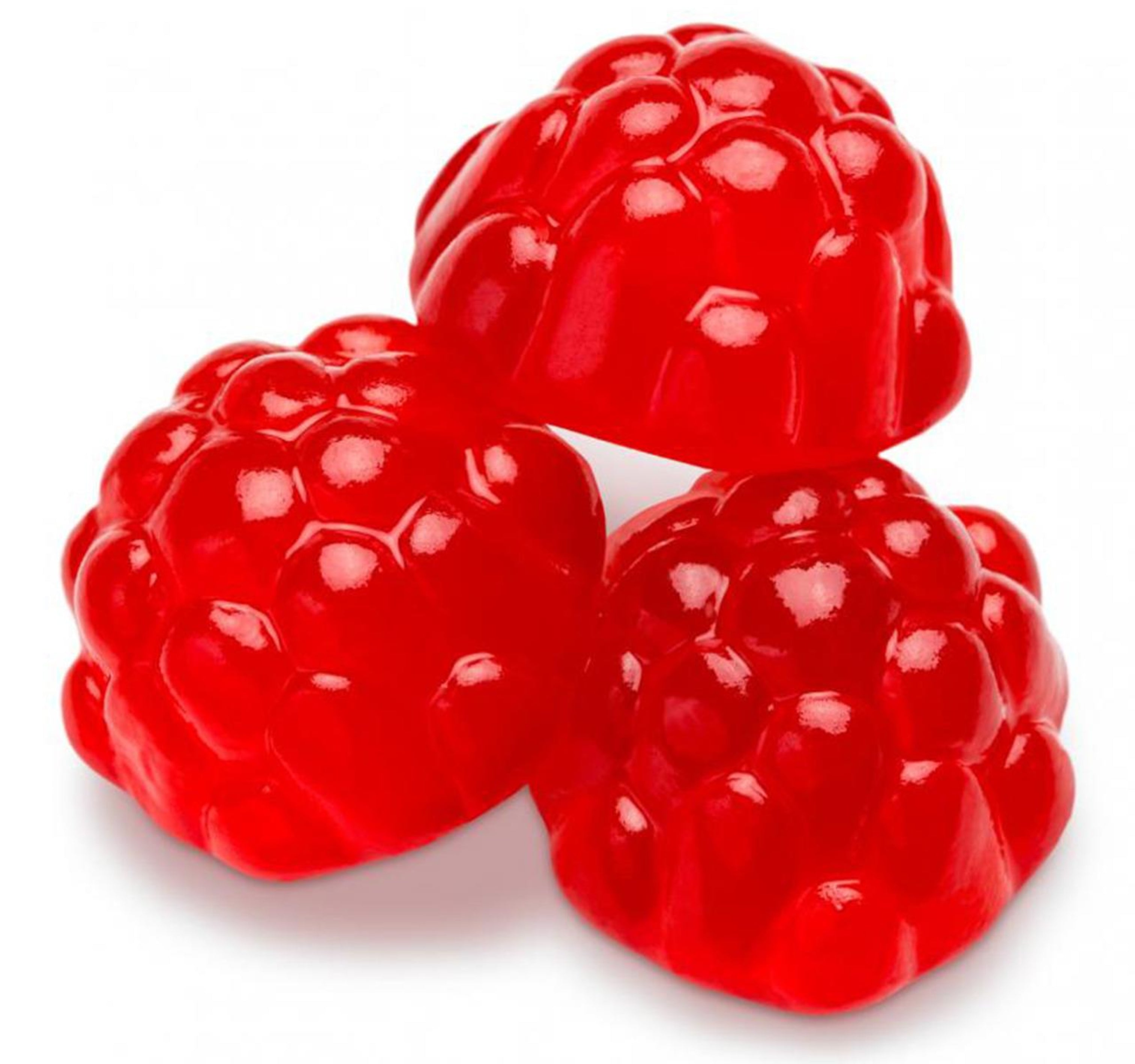 Albanese Gummi Red Ripe Raspberries