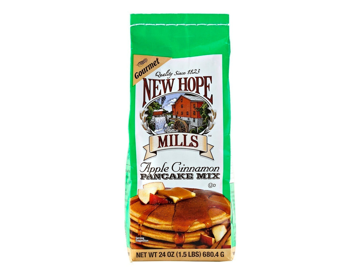 New Hope Mills Apple Cinnamon Pancake Mix – 24 oz Bag