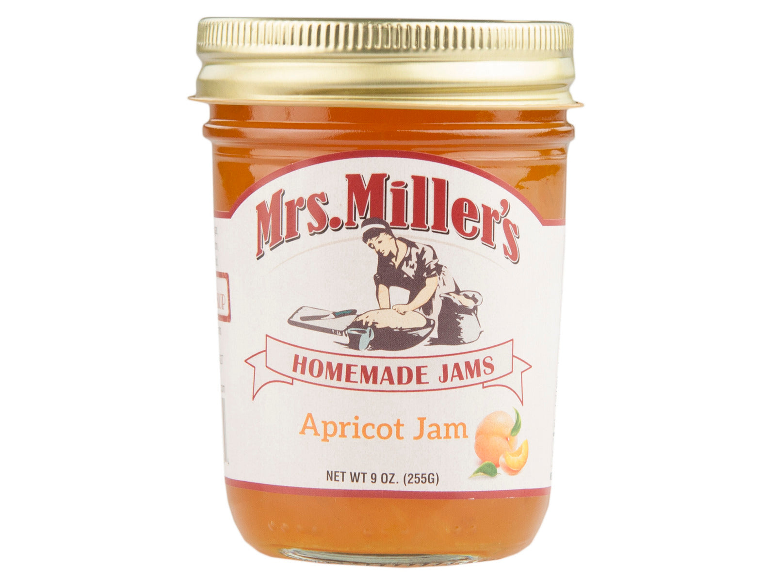 Mrs. Miller's Apricot Jam 9 oz Jar