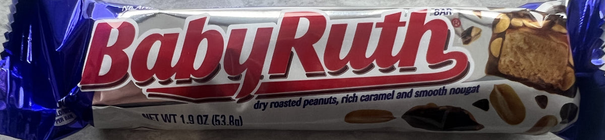 Baby Ruth Standard Size Candy Bar