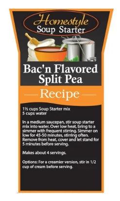 Bac'n Flavored Split Pea Soup Starter