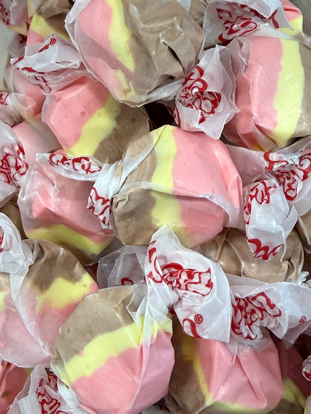Banana Split Salt Water Taffy 5 oz Bag
