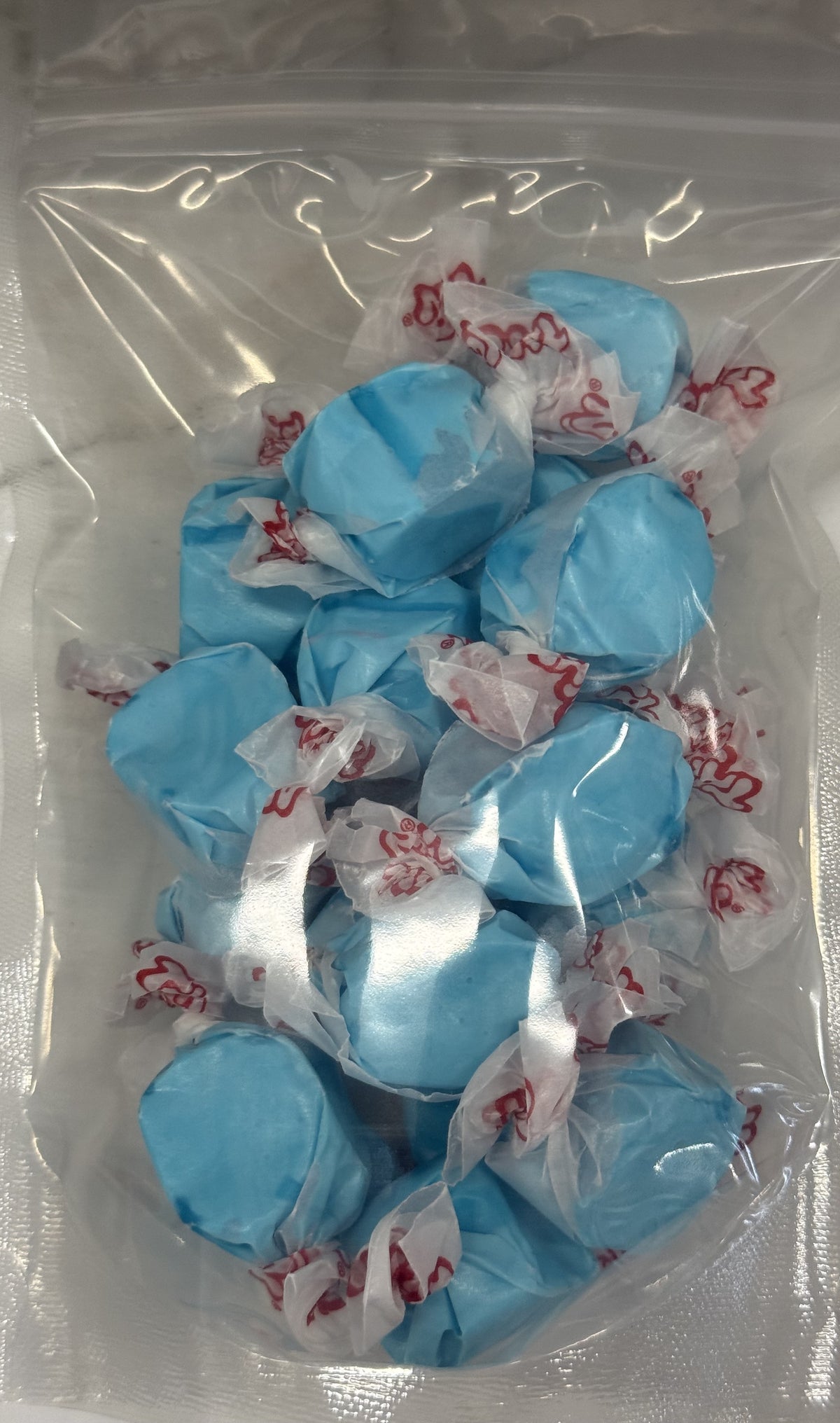 Blue Raspberry Salt Water Taffy 5 oz Bag