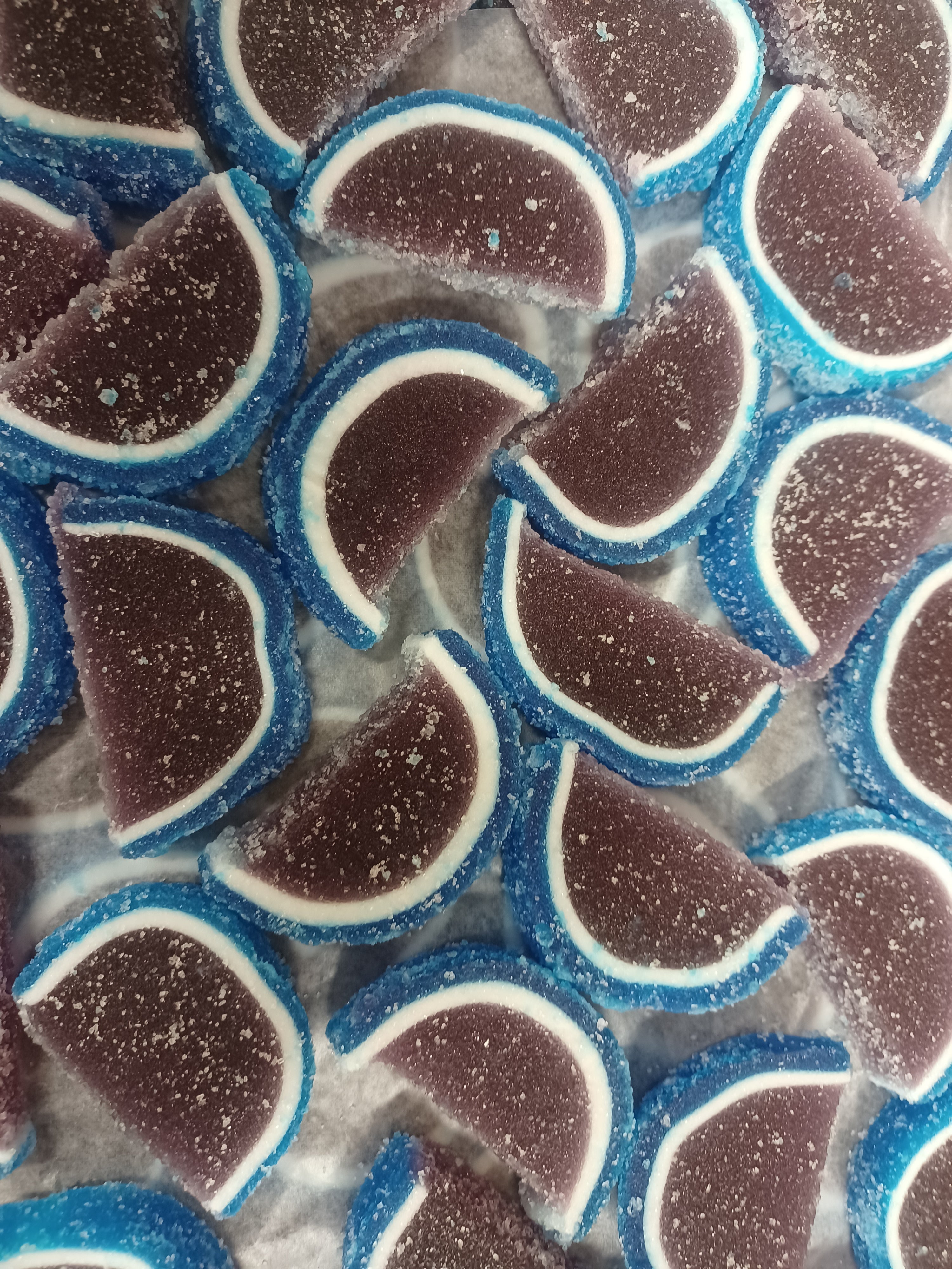 Blueberry Fruit Jelly Slices 10 oz Bag
