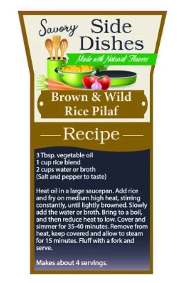 Brown & Wild Rice Pilaf