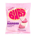 Bubs Sour Diamond Strawberry Vanilla 5.5 oz Peg Bag