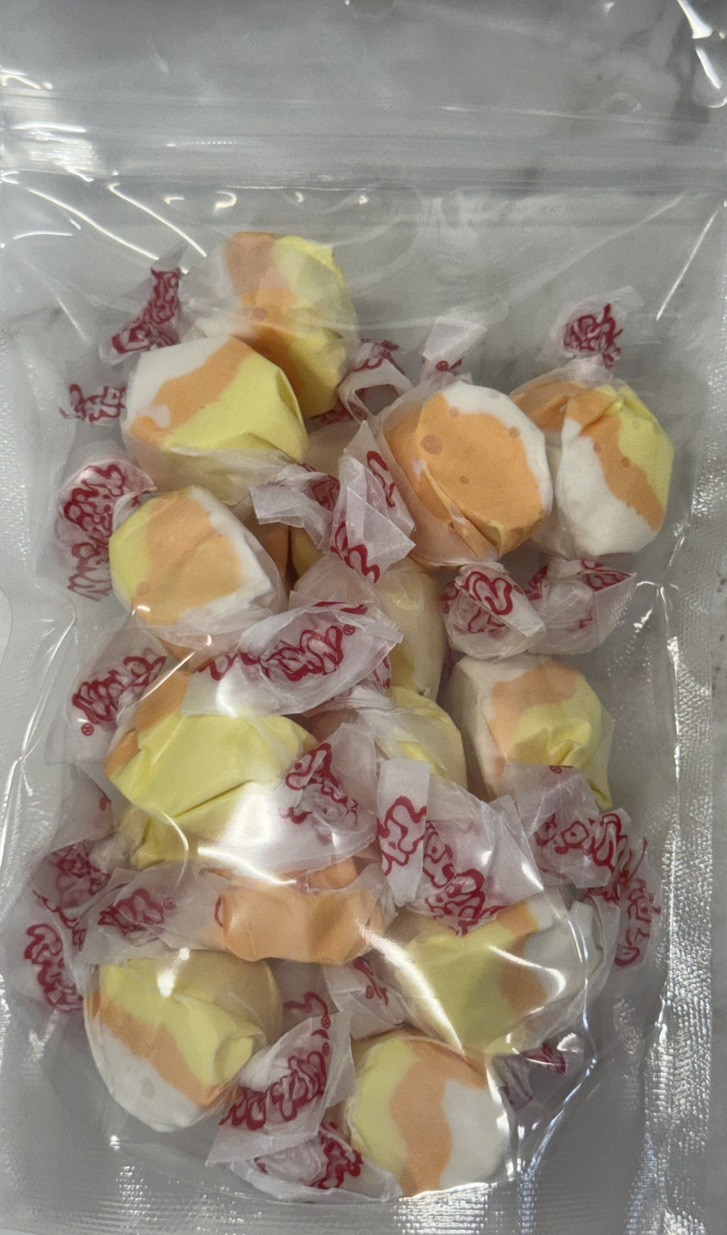 Candy Corn Salt Water Taffy 5 oz Bag