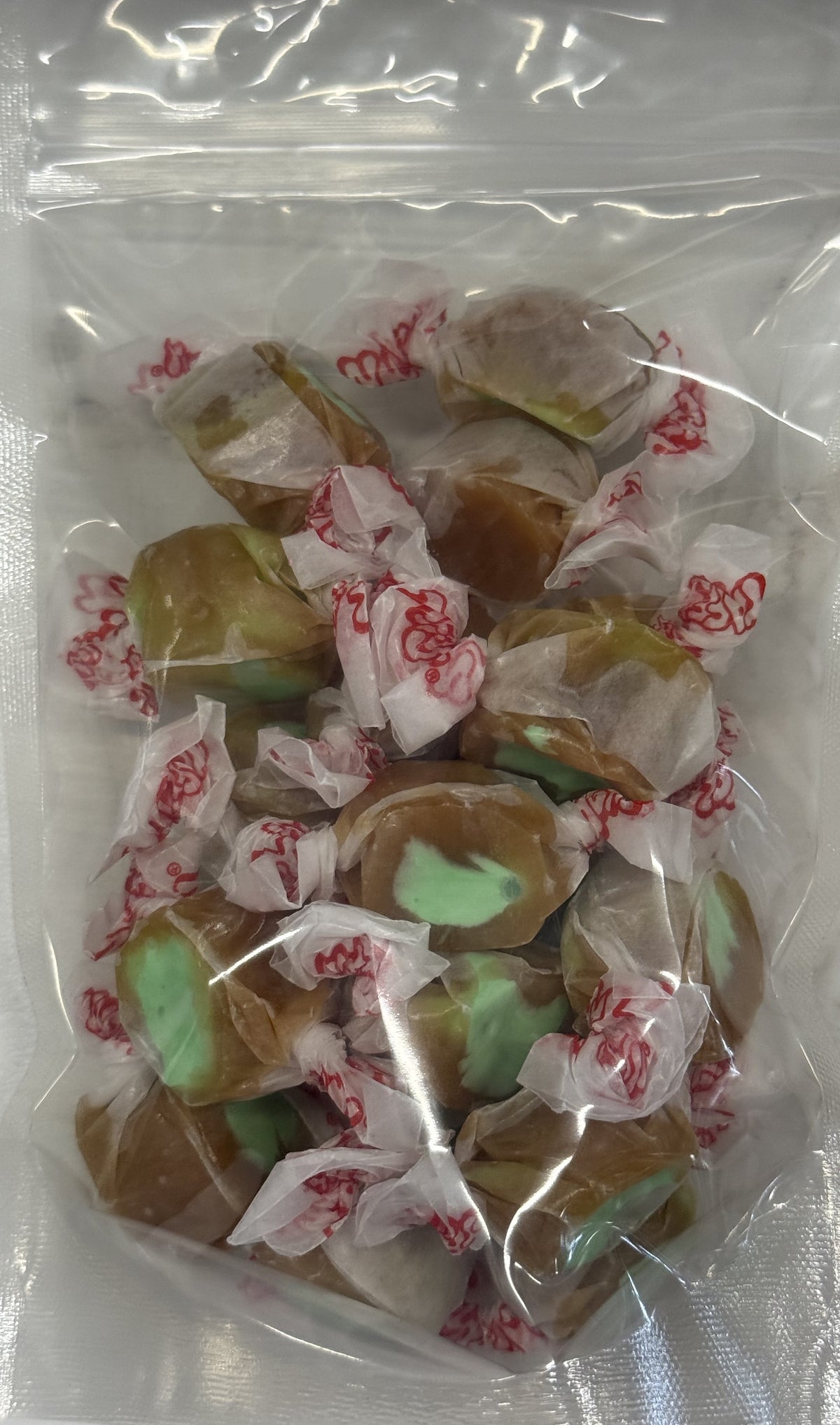 Caramel Apple Salt Water Taffy 5 oz Bag