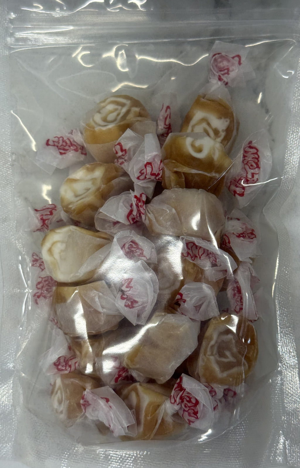 Caramel Swirls Salt Water Taffy 5 oz Bag