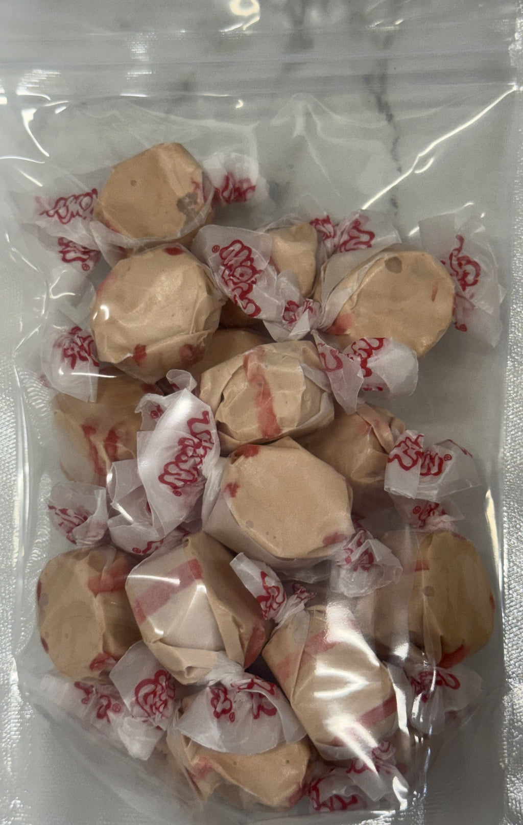 Cherry Cola Salt Water Taffy 5 oz Bag