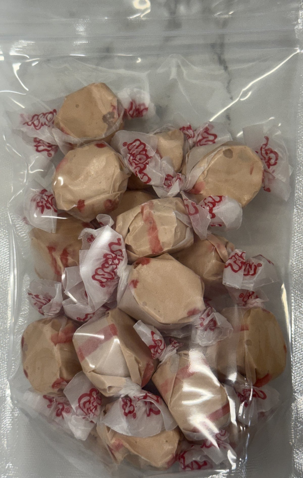Cherry Cola Salt Water Taffy 5 oz Bag