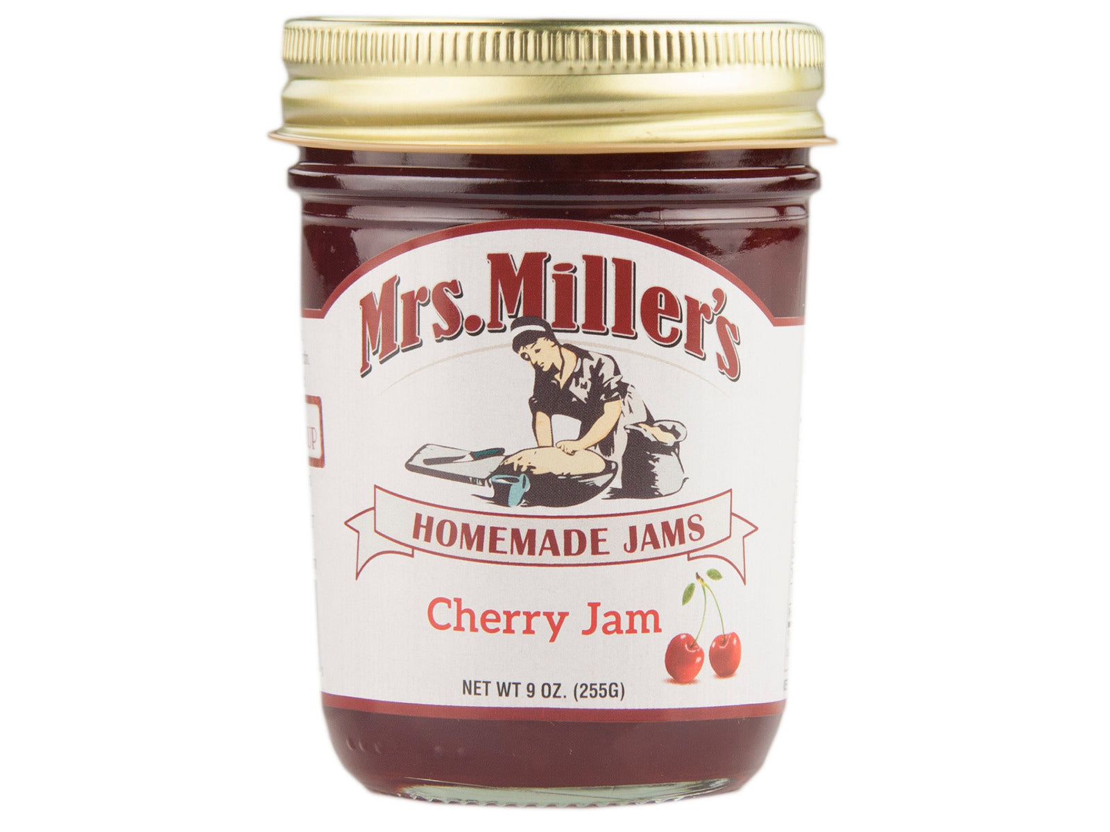 Mrs. Miller's Cherry Jam 9 oz Jar