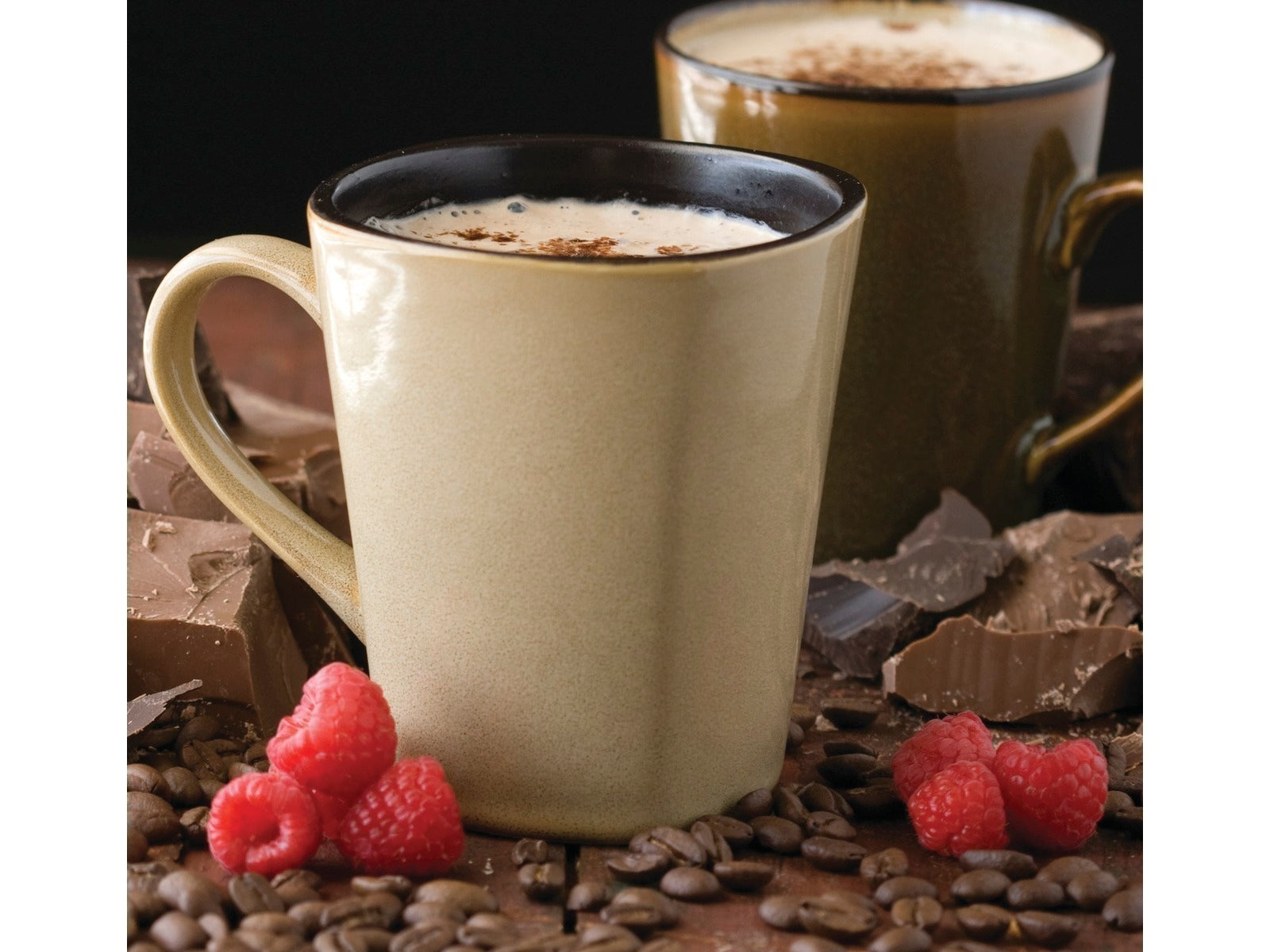 Chocolate Raspberry Cappuccino