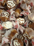 Chocolate Sea Salt Caramel Swirl Salt Water Taffy 5 oz Bag