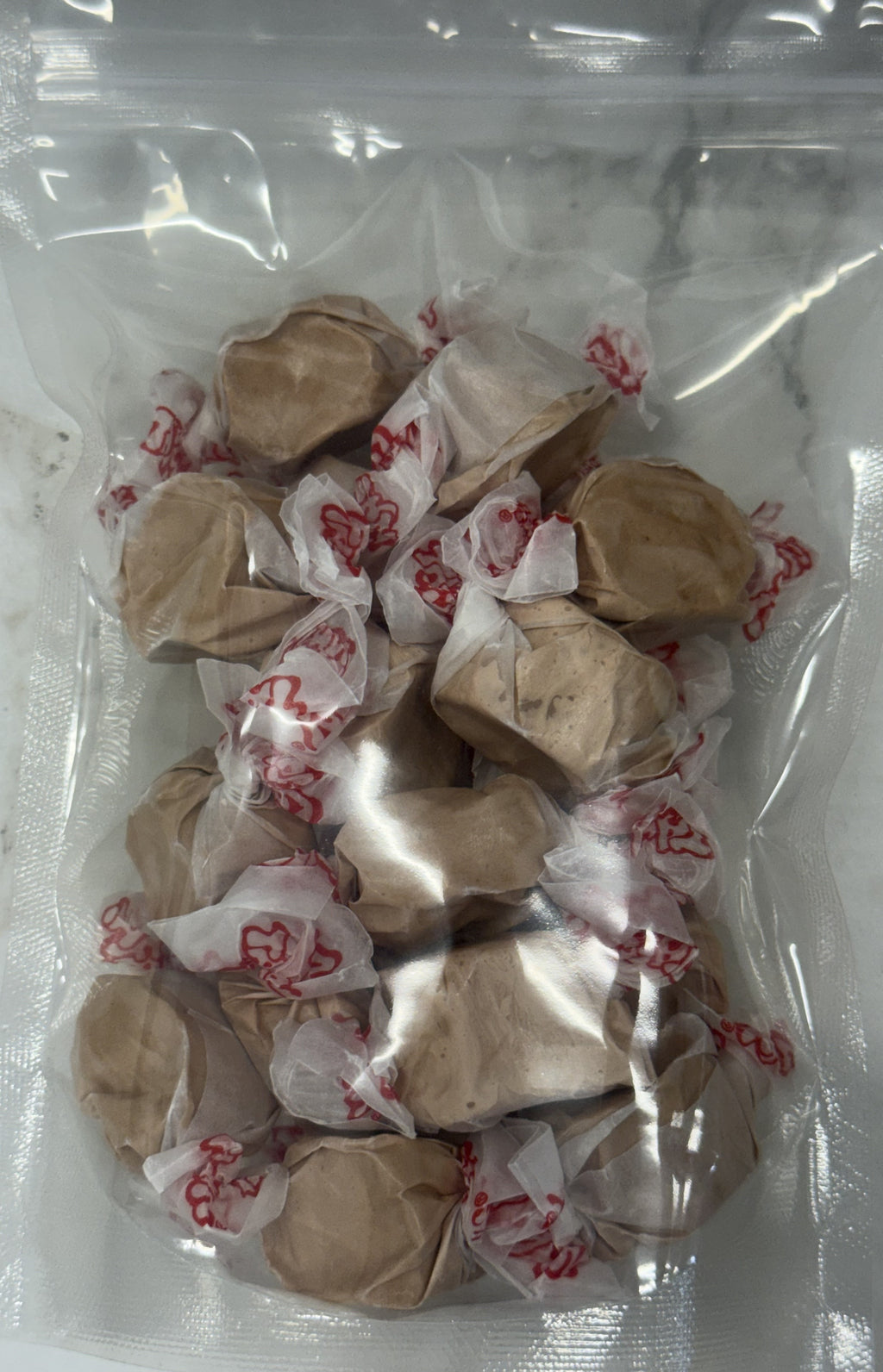 Chocolate Salt Water Taffy 5 oz Bag