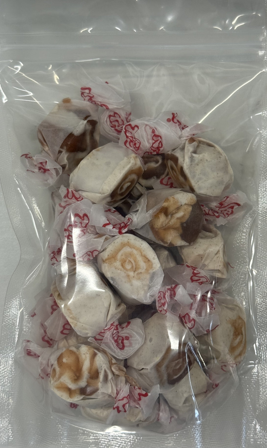 Cinnamon Roll Salt Water Taffy 5 oz Bag