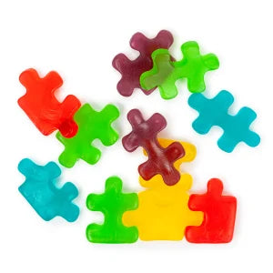 Clever Gummy Puzzle Pieces