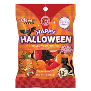 Clever Happy Halloween 4 oz Peg Bag