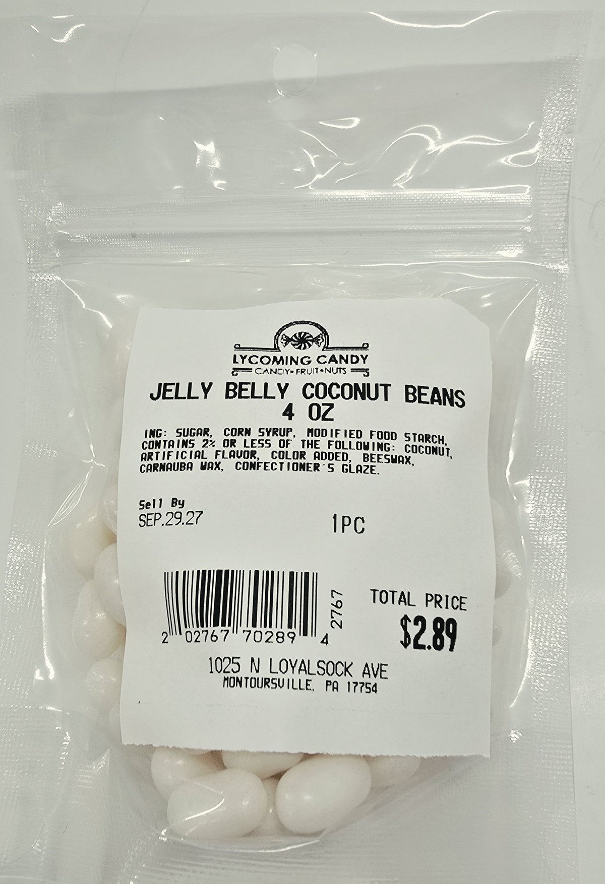 Jelly Belly Coconut Jelly Beans