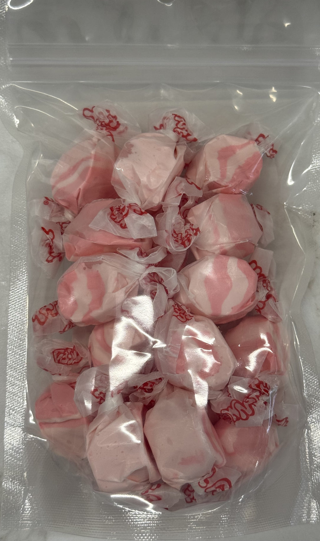 Cran-Raspberry Salt Water Taffy 5 oz Bag