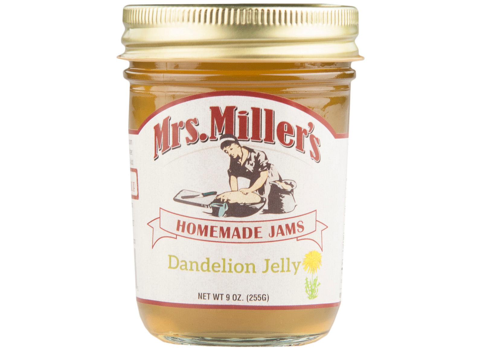 Mrs. Miller's Dandelion Jelly 9 oz Jar