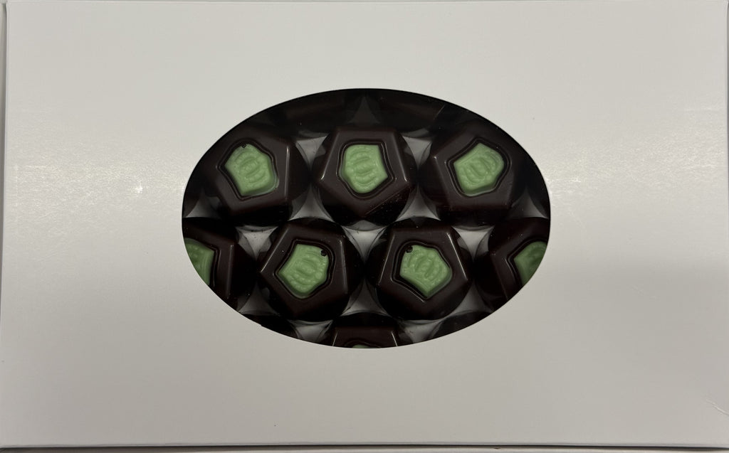 Asher Dark Chocolate French Mint Truffles 11.4 oz Gift Box