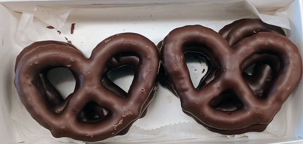 Asher Dark Chocolate Pretzels 8 Count Gift Box