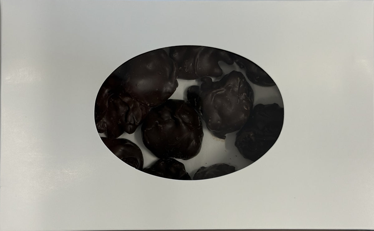 Asher Dark Chocolate Raisin Clusters 6.8 oz Gift Box