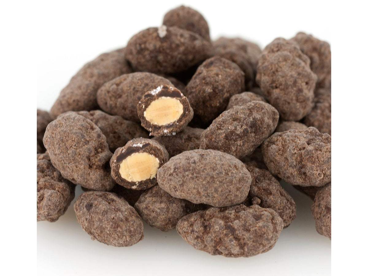 Dark Chocolate Turbinado Almonds