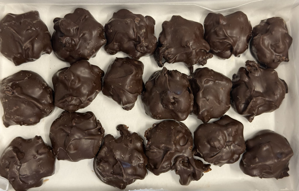 Asher Dark Chocolate Raisin Clusters 6.8 oz Gift Box