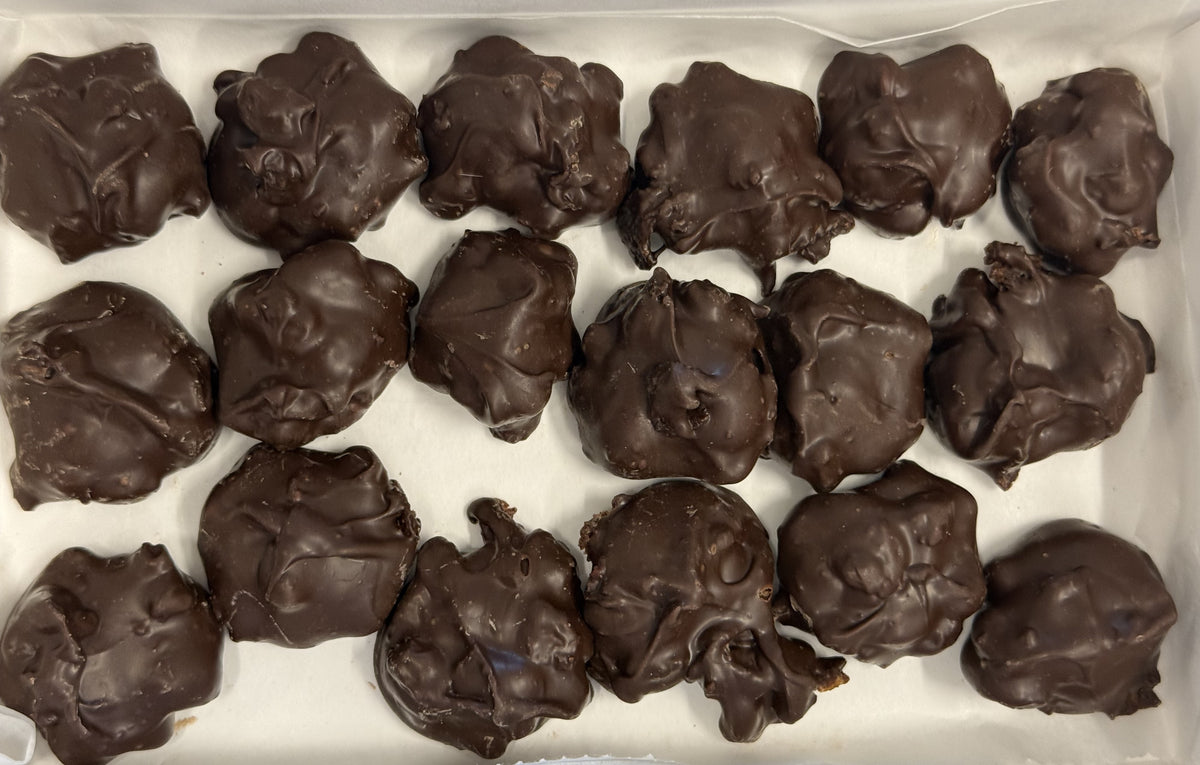 Asher Dark Chocolate Raisin Clusters 6.8 oz Gift Box