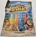 Dirty Sips Dirty Soda Mix Wax Candy 5 oz Peg Bag