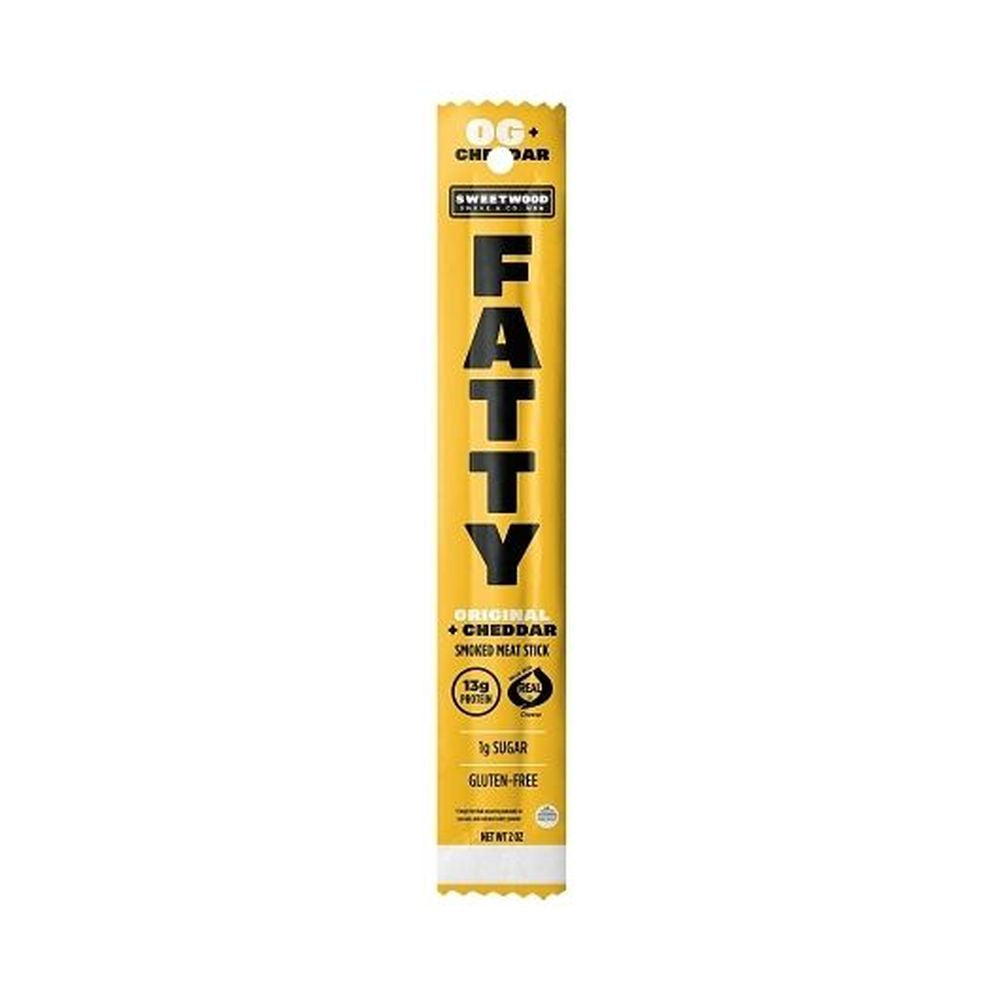 Fatty Meat Stick Original Cheddar 2oz