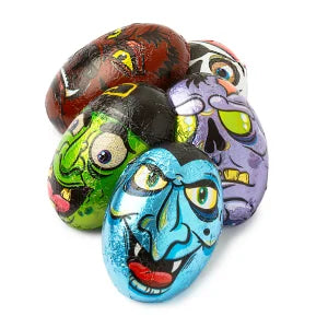 Foil Wrapped Chocolate Flavored Monsters