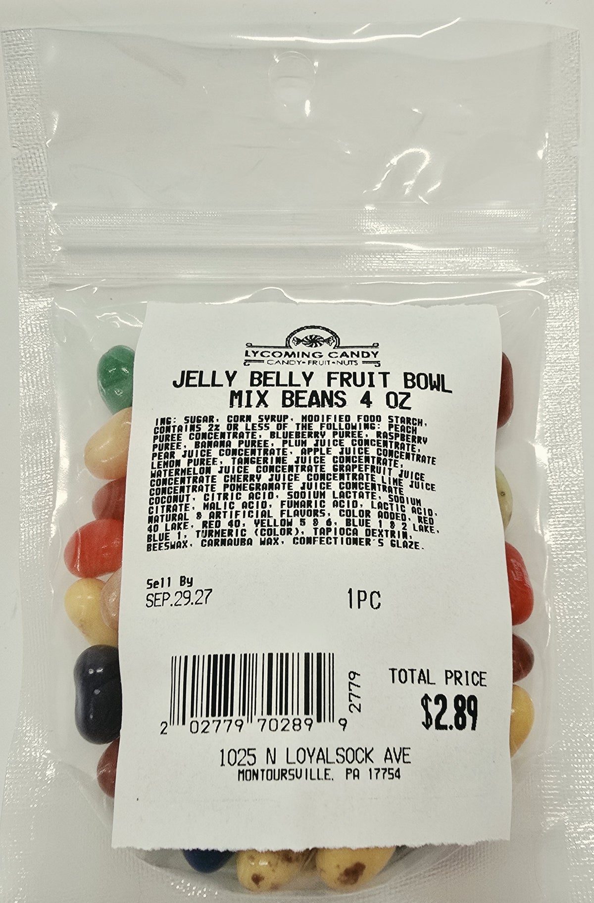 Jelly Belly Fruit Bowl Mix Jelly Beans