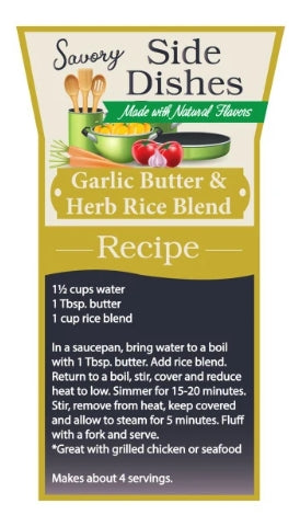 Garlic Butter & Herb Rice Blend