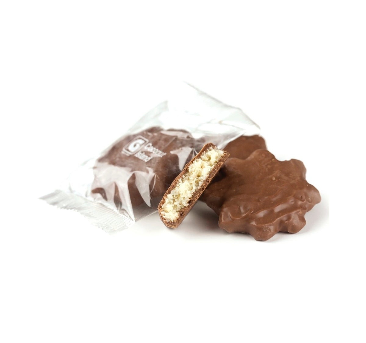 Giannio's Wrapped Milk Chocolate Coconut Island
