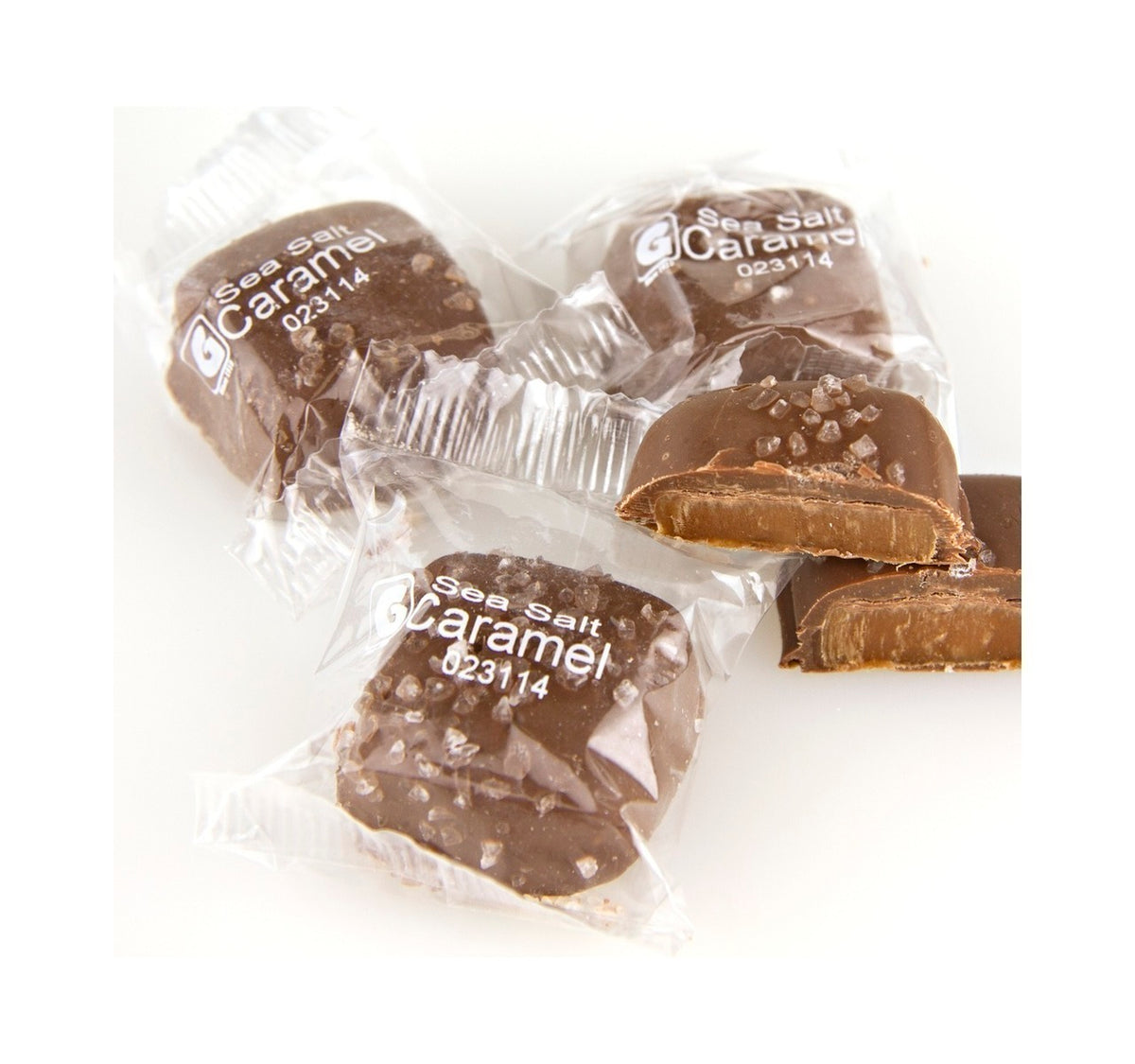 Giannio's Wrapped Milk Chocolate Sea Salt Caramels