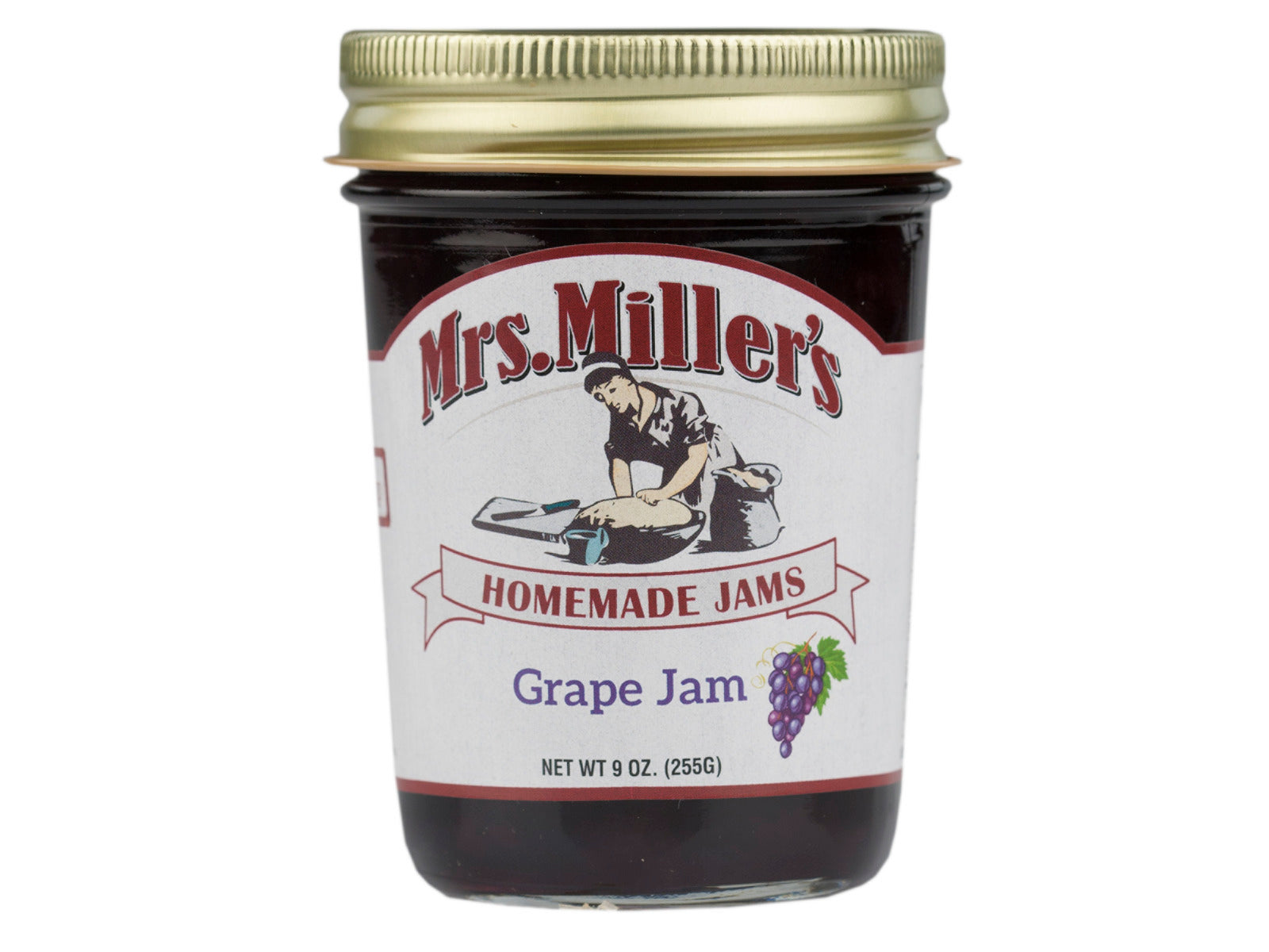 Mrs. Miller's Grape Jam 9 oz Jar