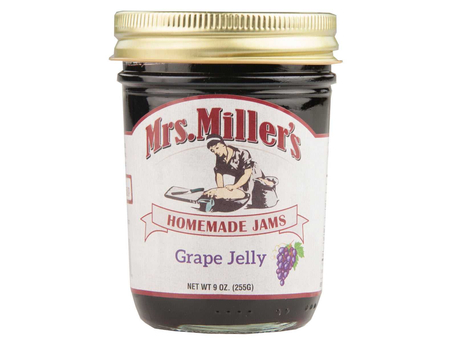 Mrs. Miller's Grape Jelly 9 oz Jar