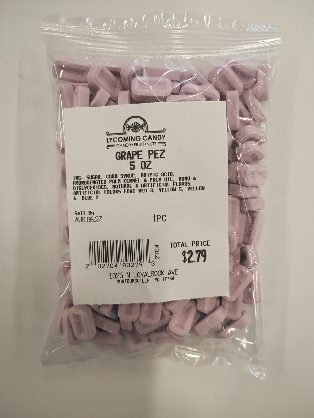 Grape PEZ Candy
