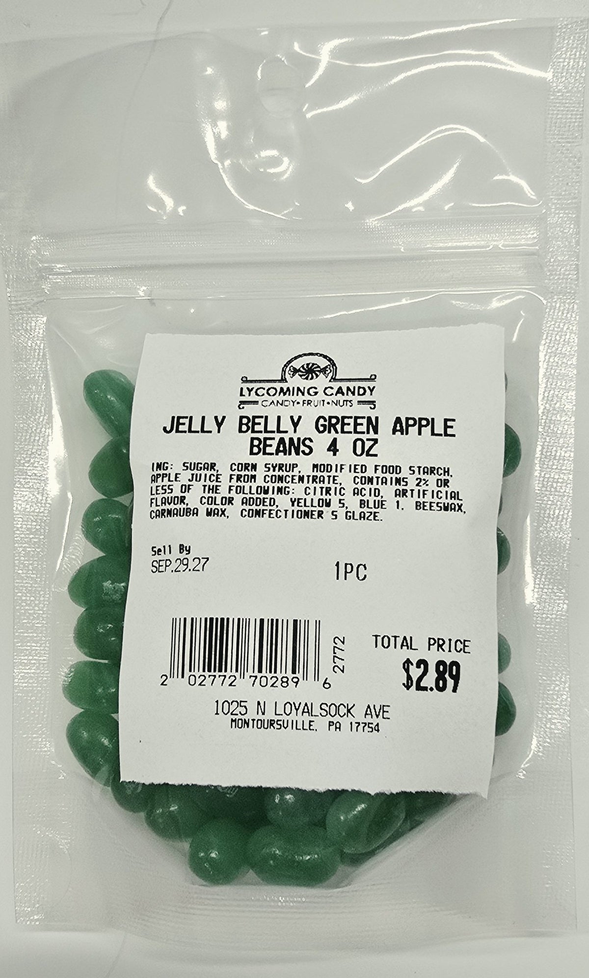 Jelly Belly Green Apple Jelly Beans
