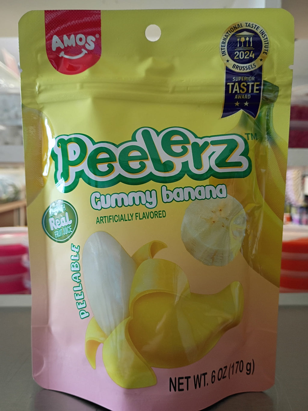 Amos Peelerz Gummy Banana