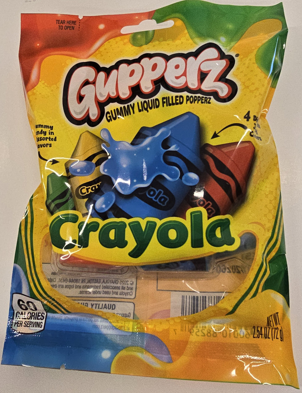 Gupperz Crayola 2.54 oz Peg Bag